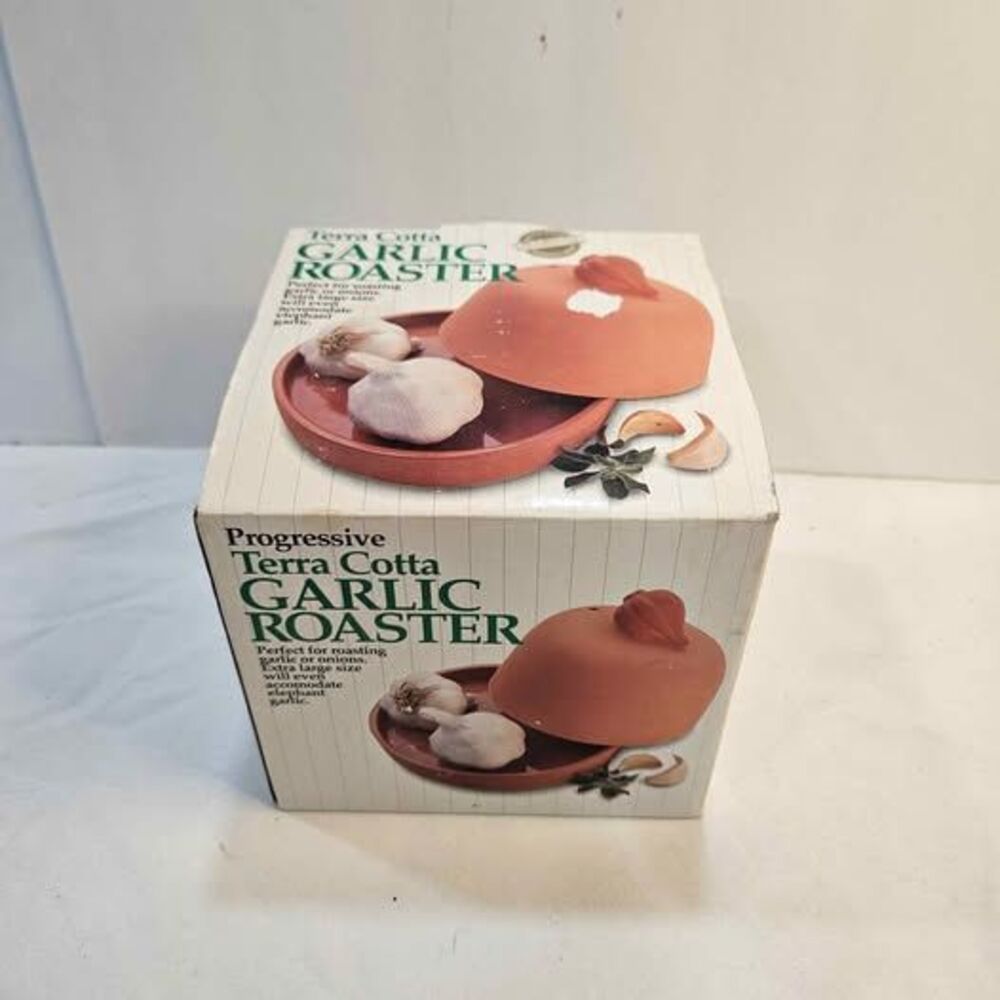 Progressive Terra Cotta Garlic Roaster